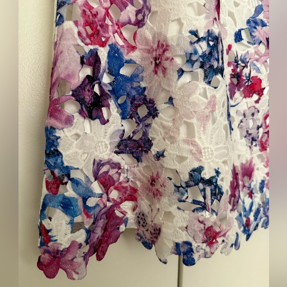 Tahari Multicolor Shift Dress - Picture 4 of 5